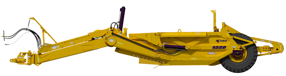 K-Tec Model 1228 Construction Scraper at GKB Equipment